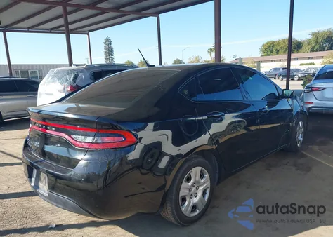2016 Dodge Dart Se from USA, damaged, VIN 1C3CDFAA8GD766691
